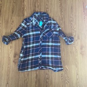 Plaid Cardigan